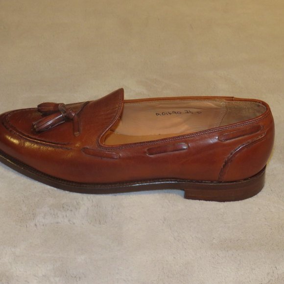 Polo Ralph Lauren by Crockett & Jones Brown Tassel Loafers 7D 7.5D Mismate main image 8